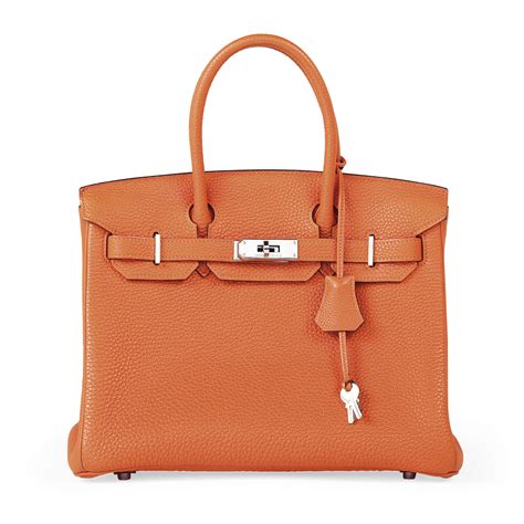 hermes bag orange color.